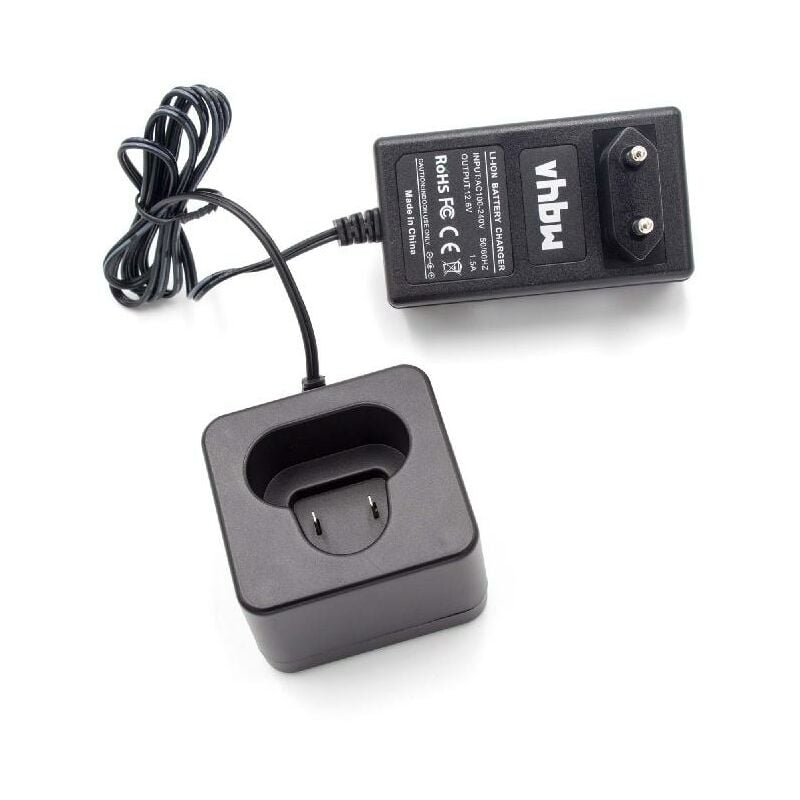 Câble chargeur 220V pour batterie d'outils Makita 194550-6, 194551-4, 194588-1, 195332-9, BL101, BL1013, BL1014 - Vhbw