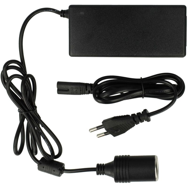 Vhbw - Câble d'alimentation prise euro vers allume-cigare compatible avec Campingaz Powerbox 28L Classic glacière avec prise auto