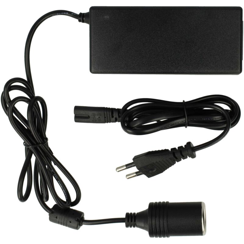 vhbw Câble d'alimentation prise euro vers allume-cigare compatible avec Campingaz Smart Cooler Electric 20L glacière avec prise auto