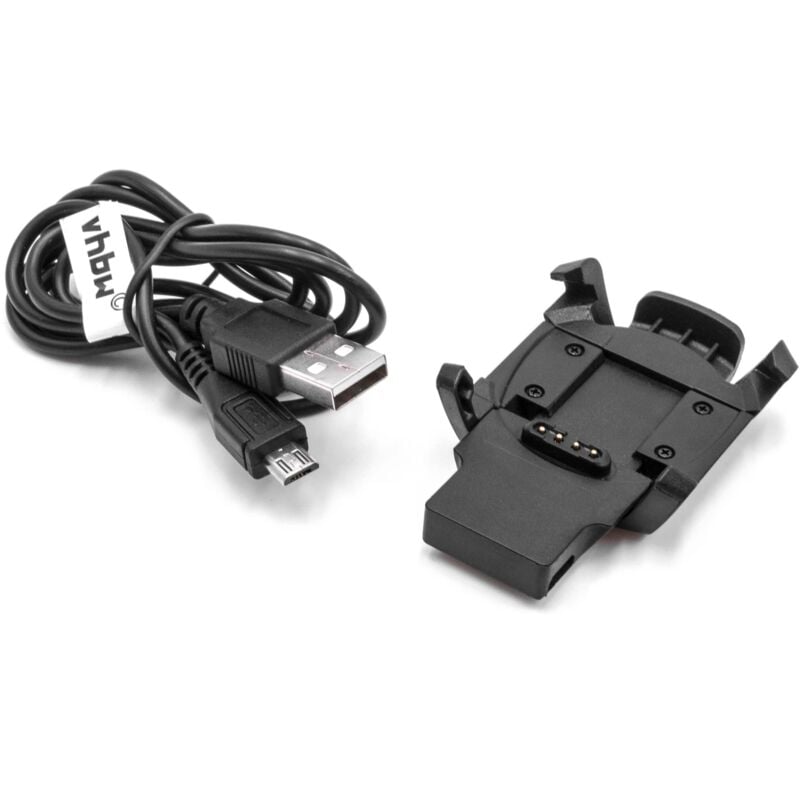 

Cable de carga 100cm estación de carga para Garmin Descent MK1 smartwatch reloj fitness negro Cable de datos - Vhbw
