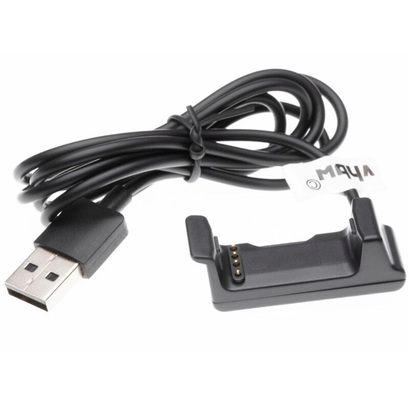 

Cable de carga 100cm estación de carga para Garmin Vivoactive HR smartwatch reloj fitness Cable de datos - Vhbw