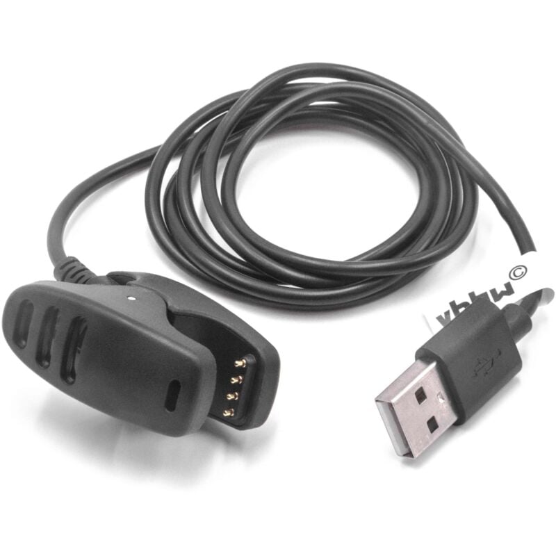 

Cable de carga compatible con Suunto Ambit 2 multi Sport watch smartwatch - Estación carga, cable repuesto, 100 cm - Vhbw