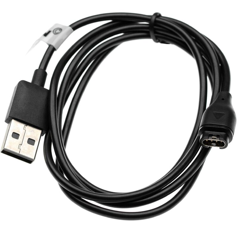 

Cable de carga compatible con Garmin Vivoactive 4, Vivoactive 4s smartwatch - Estación de carga, conexión, negro - Vhbw