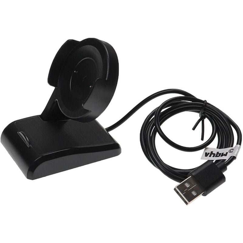 

vhbw Cable de carga compatible con Xiaomi Mi Watch Color smartwatch - Estación carga, cable repuesto