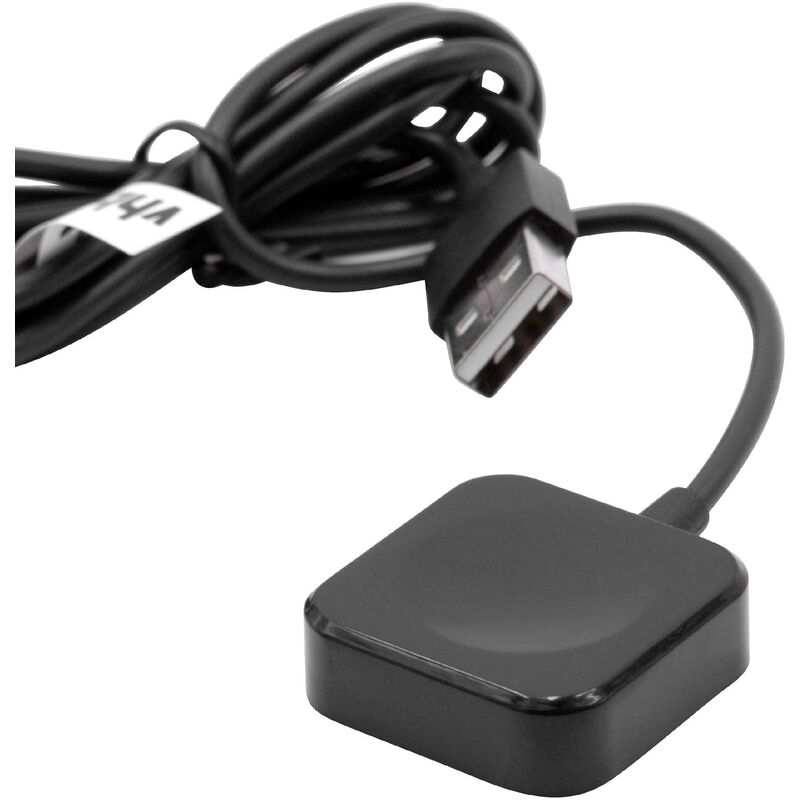 

Cable de carga, estación de carga negro para smartwatch Apple Watch 1, 2, 3 Cable de repuesto, cable de datos - Vhbw