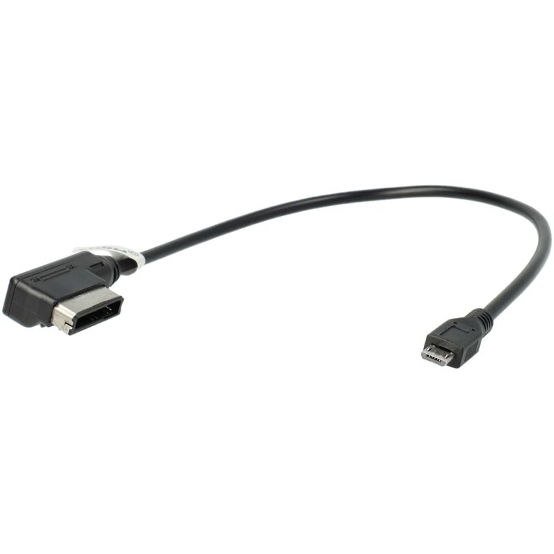 

Cable de conexión AMI para USB micro con sistema MMI compatible con Polo VW, RNS 510 (A o +), Scirocco, Sharan, T5, Tiguan, Touareg, Touran - Vhbw