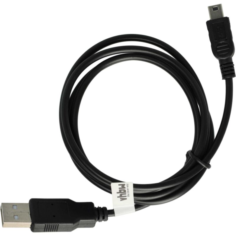 

Cable de datos USB SYNC HOTSYNC con función de carga adecuado compatible con GARMIN GTU 10 GPS Tracker etc. - Vhbw