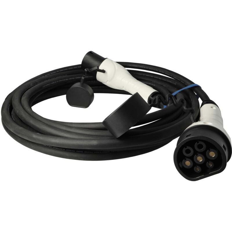 Vhbw - Câble de recharge type 2 vers type 2 compatible avec Citroen ami voiture électrique - 1 phase, 32 a, 7 kW, 10 m
