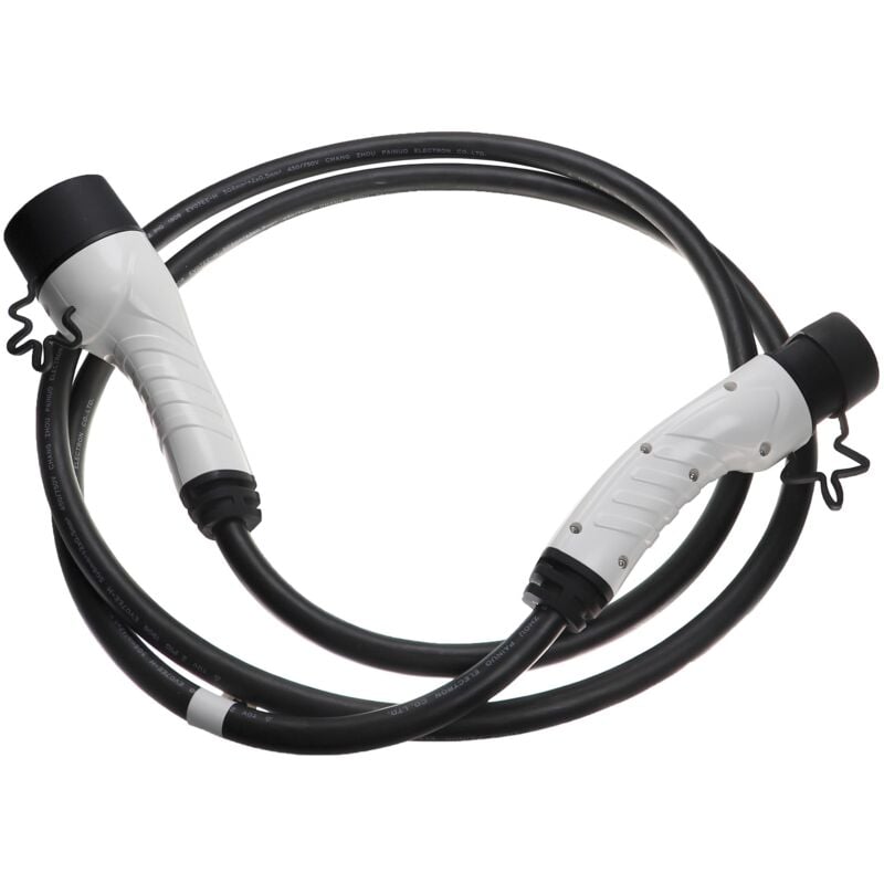 Vhbw - Câble de recharge type 2 vers type 2 compatible avec vw ID.3, ID.4, ID.5, ID.5 gtx voiture électrique - 3 phases, 32 a, 22 kW, 3 m