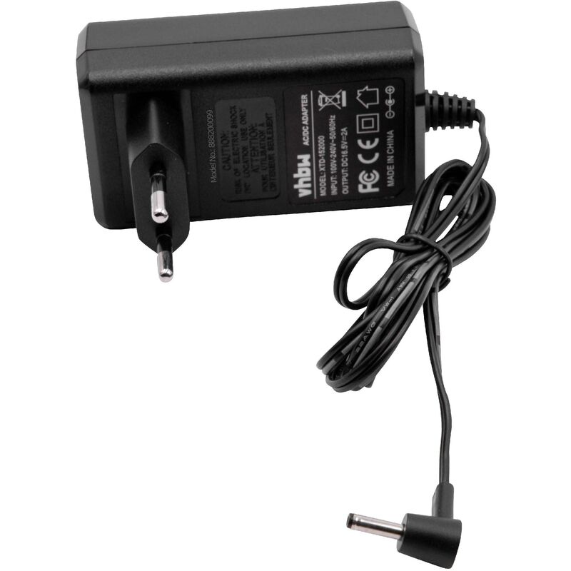 

vhbw Cable fuente de alimentación transformador adecuado para Google Home altavoz inteligente