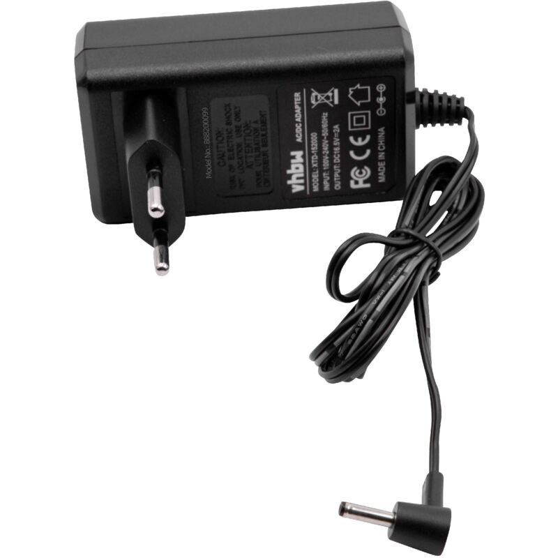 

Cable fuente de alimentación transformador repuesto Google W033R004H, W16-033N1A para altavoz inteligente - Vhbw