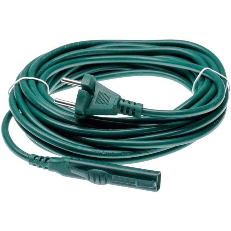 

Cable para alimentación eléctrica compatible con Vorwerk kobold 140, 150 aspiradoras - 7m cable de conexión - Vhbw