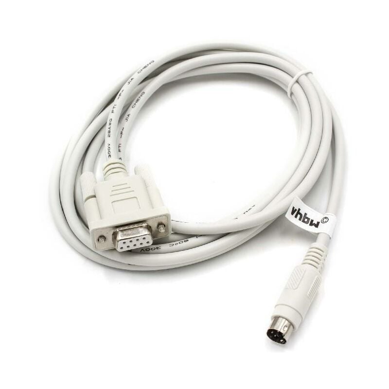

Cable adaptador serial RS-232 compatible con Panasonic FP-G, FP-X, FP0, FP2 PCs & dispositivos periférico 250cm gris - Vhbw