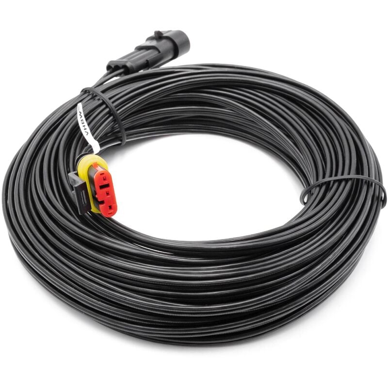 

vhbw Cable transformador compatible con Husqvarna Automower 520 professionelle-line (2018+) cortadoras de césped, cortacésped; 20m