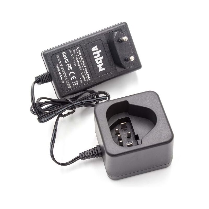 

Cargador compatible con AEG 3520, 3526, 4932, 584932, 954932, L1215, L1215P, L1215R, L1220, L1230, L1240 herramientas, baterías de Li-Ion (12 V)