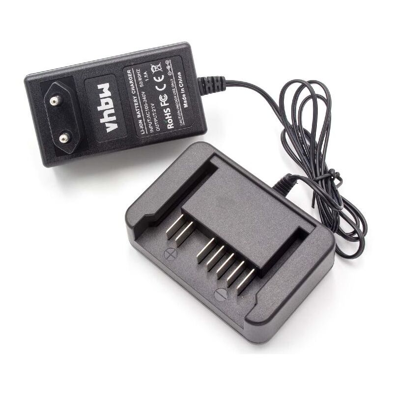 

Cargador compatible con Hitachi / HiKOKI C 18DSL, C 18DSL2, CJ 18DSL, CR 18DSL, DH 18DSL, DS 18DBL, DS 18DSAL herramientas, baterías - Vhbw