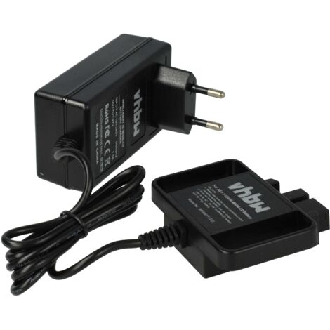 vhbw Cargador compatible con Milwaukee LokTor S 12 TX, LokTor S 12 TXC, LokTor S 14.4 TX, LokTor S 14.4 TXC herramientas, baterías de Ni-Cd, NiMH