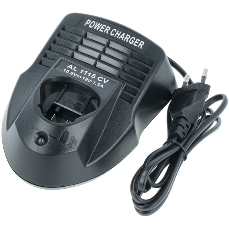 

Cargador rápido compatible con Bosch PS70-2A, PSM 10.8 LI, PSR 10.8 Li-2 herramientas, baterías - Tipo 2 - Vhbw