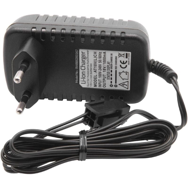 

Cargador Portatil compatible con Husqvarna 588 14 64-02 Robot Cortacesped - Baterías de Li-Ion (18V) - Vhbw