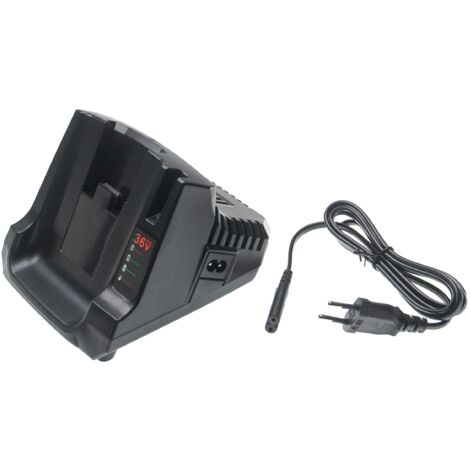 vhbw Cargador rápido compatible con Black & Decker MST1014, MST2118, NST1118, TC220 herramientas, baterías de Li-Ion