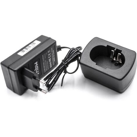 vhbw caricabatterie compatibile con Hitachi DS 14DV, DS 14DVA, DS 14DVB, DS 14DVB2, DS 14DVB2K, DS 14DVF, DS 14DVF2, DS 14DVF3 batterie di attrezzi