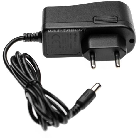 vhbw caricabatterie compatibile con Rowenta Air Force RH8549WI/9A0, RH8550LE/9A4, RH855101/9A4, RH855201/9A2 aspirapolvere portatile a batteria