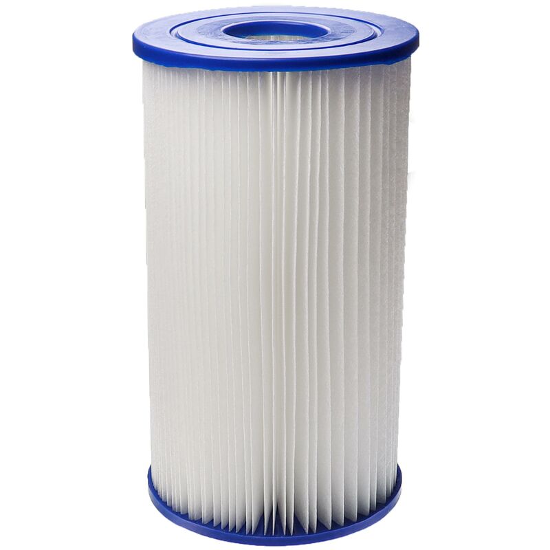 Vhbw - Cartouche filtrante compatible avec Intex B1, pompe 56622 de 15100 l piscine pompe de filtration - Filtre à eau blanc