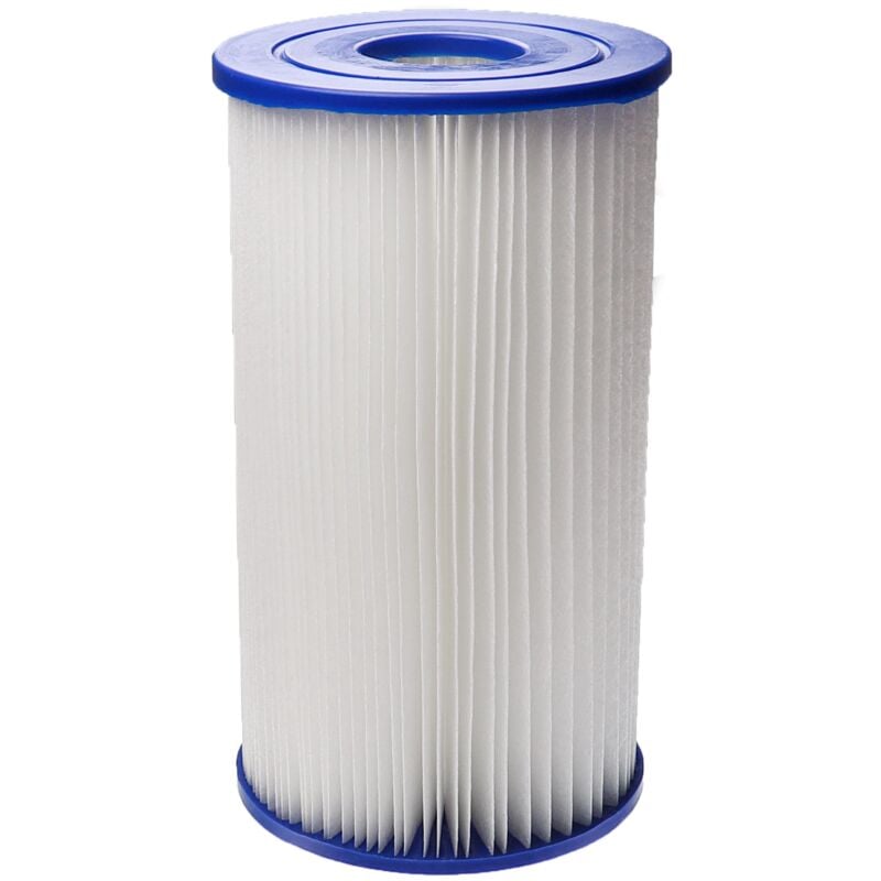 Cartouche filtrante remplacement pour Intex 29005 b, 59905 b, b, type b pour piscine pompe de filtration - Filtre à eau blanc - Vhbw