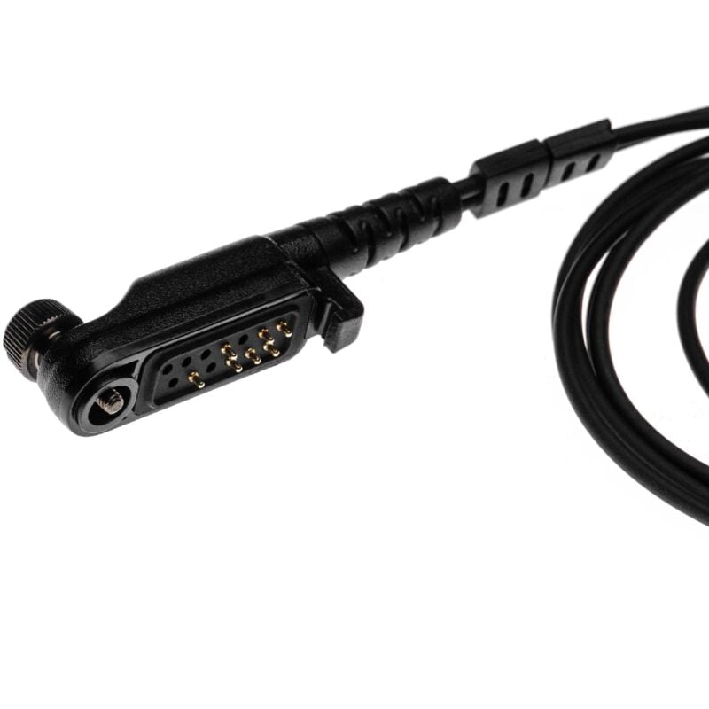 Vhbw - Oreillette compatible avec HYT/Hytera PD662G, PD600, PD602, PD660, PD662, PD602G, PD605 radio talkie-walkie avec microphone Push-to-Talk