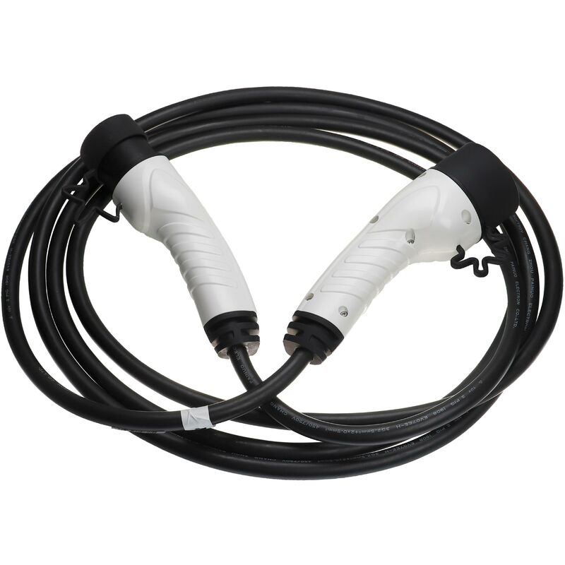 Vhbw - Câble de recharge type 2 vers type 2 compatible avec Nissan X-Trail E-Power voiture électrique - 1 phase, 16 a, 3,5 kW, 5 m