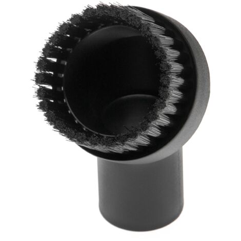 vhbw Cepillo muebles para todas las aspiradoras comunes con conexión redonda 32mm - 6,3 cm
