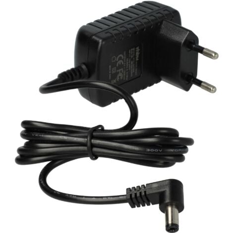 vhbw Chargeur adaptateur compatible avec Leifheit 1.0 51113, 51114 nettoyeur lave-vitres à vapeur