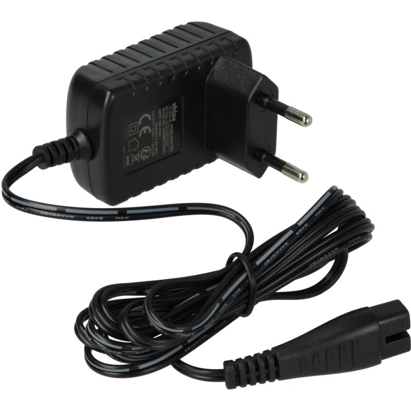 Chargeur, câble d'alimentation AC remplacement pour Panasonic ER-161, ER-1611 tondeuse à cheveux - Vhbw
