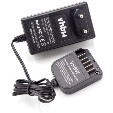 vhbw Chargeur compatible avec Hitachi / HiKOKI CJ10DL, CR10DL, CR 10DL, DB10DL, DB 10DL, DB3DL, DS10DFL, DS10DL, FCG 10DL batteries d'outils
