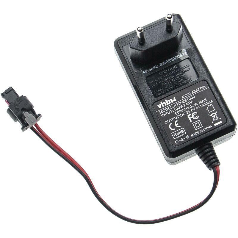 Chargeur compatible avec Husqvarna Automower 305 [2011 - 2015] batterie de robot tondeuse - Vhbw
