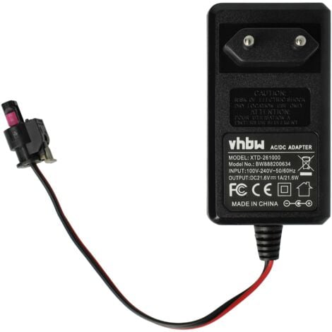 vhbw Chargeur compatible avec Husqvarna Automower 305 [2011 - 2015] batterie de robot tondeuse