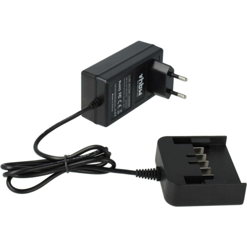 vhbw Chargeur compatible avec Metabo BS 18 LTX Impuls, BS 18 LTX Quick, BS 18 Quick, BSA 14.4-18 LED batteries Li-ion d'outils