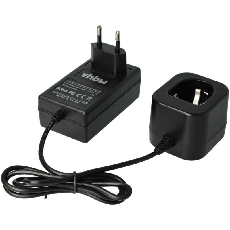 Vhbw - Chargeur compatible avec Panasonic EY3502FQMKW, EY3502NQ, EY3503FQWKW, EY3530, EY3000 batteries Ni-Cd, NiMH d'outils, 1,2-18V