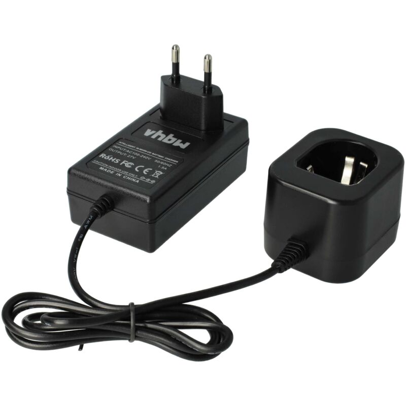 Vhbw - Chargeur compatible avec Panasonic EY6407, EY6407NQKW, EY6406FQKW, EY6406NQKW batteries Ni-Cd, NiMH d'outils, 1,2-18V