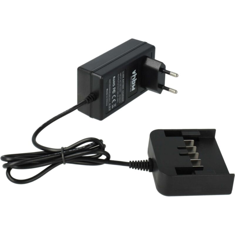vhbw Chargeur compatible avec Rothenberger RO AG 8000, RO DD60, RO FL180, RO ID400, RO RH4000 batteries Li-ion d'outils