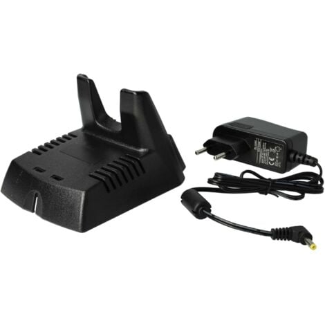 vhbw Chargeur compatible avec Vertex VXA-220 Pro VI, VXA-300 Lite batteries de radio - Socle + Prise, 7,2 V, 0,4 A
