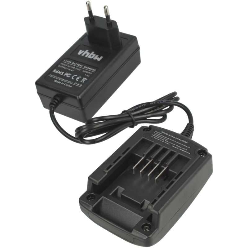 vhbw Chargeur compatible avec Worx Brushless Impact 20V Max Drill, WA3527, WX152, WX152.1, WX152.2, WX152.3 batteries Li-ion d'outils (16V)