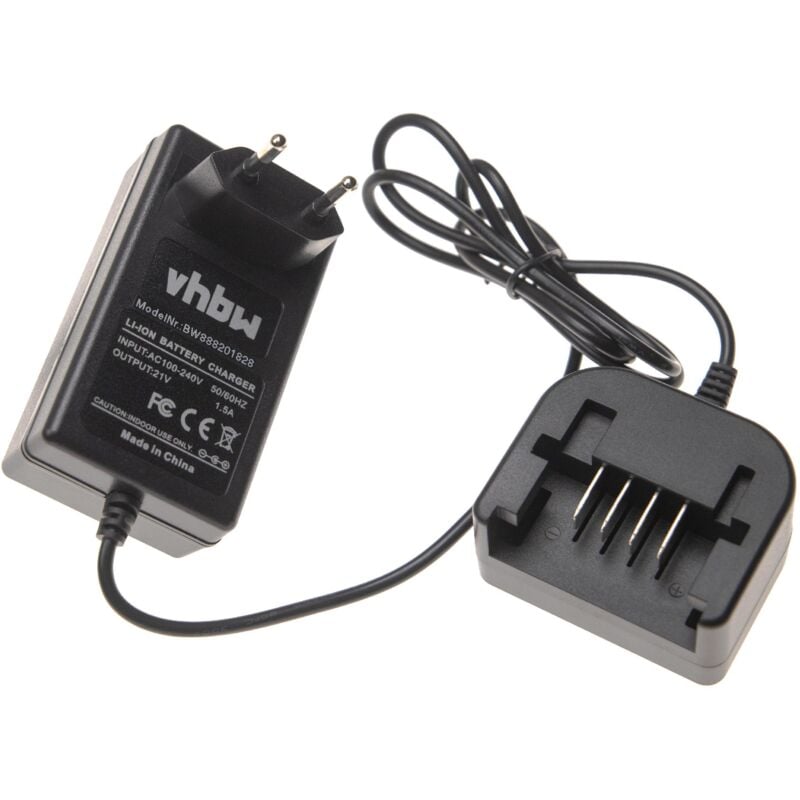 Vhbw - Chargeur compatible avec Worx WA3549.1, WA3551, WA3551.1, WA3556, WA3572, WA3641 batteries Li-ion d'outils