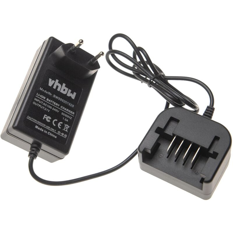 Chargeur compatible avec Worx Landroid L1000, M500, M700, L1500, L2000, S300 batteries Li-ion d'outils - Vhbw