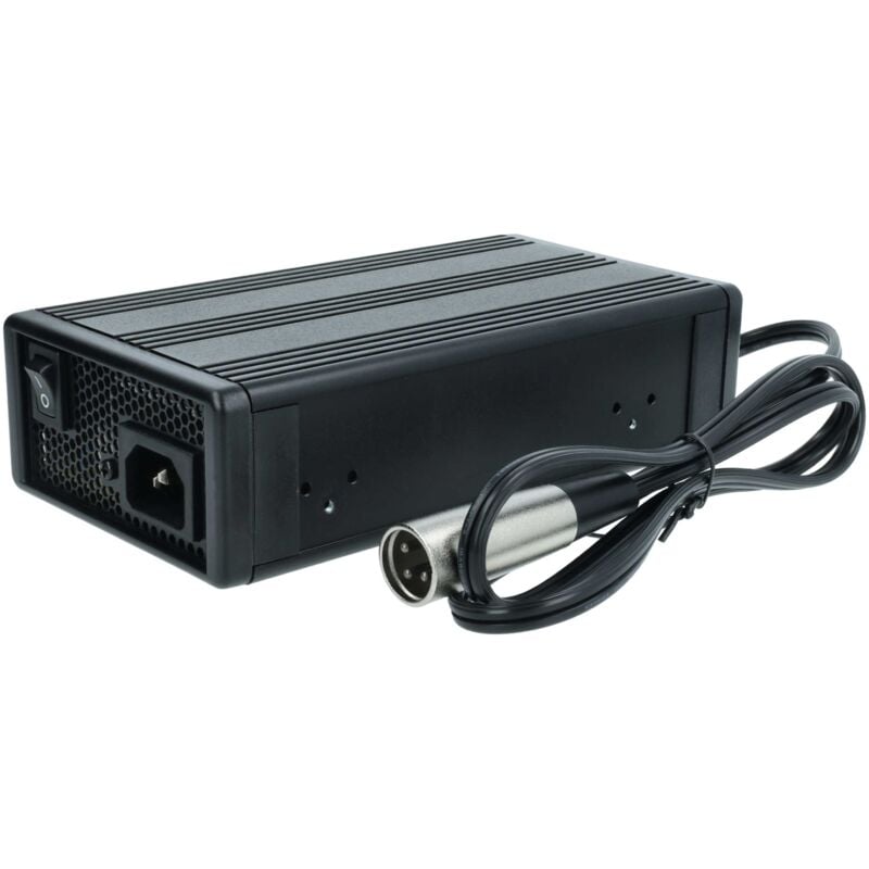 Chargeur compatible avec Ambrogio L200R, L210, L32, L35, L85, L350, L250, Twenty, L300 batterie de robot tondeuse Li-ion (24V) - Vhbw