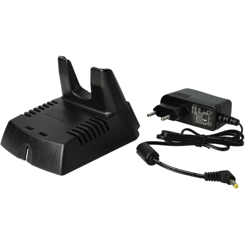 Vhbw - Chargeur compatible avec Standard Horizon HX270S, FNB-V88, FNB-V94 batteries de radio - Socle + Prise, 7,2 v, 0,4 a