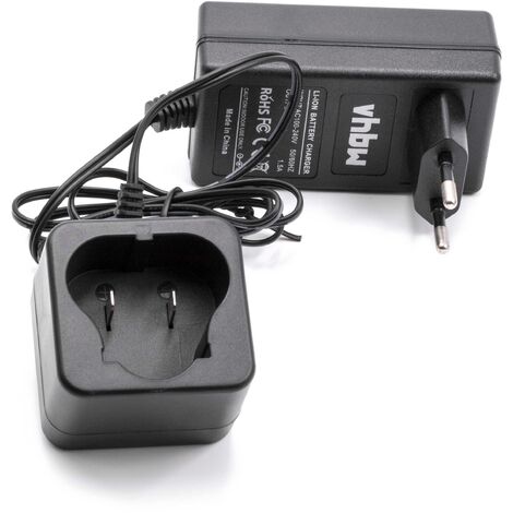 Vhbw – Chargeur de batterie Li-ion 12V pour Black & Decker BL1110, BL1310, LB12, LBX12, LBXR12 – Protection contre surcharge et courts-circuits