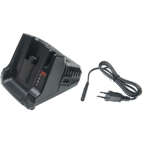 Vhbw – Chargeur pour électroportatif 36V – 1,35A – Protection contre surchauffe et surcharge – Compatible Black & Decker CST1200, CST800, GLC3630L