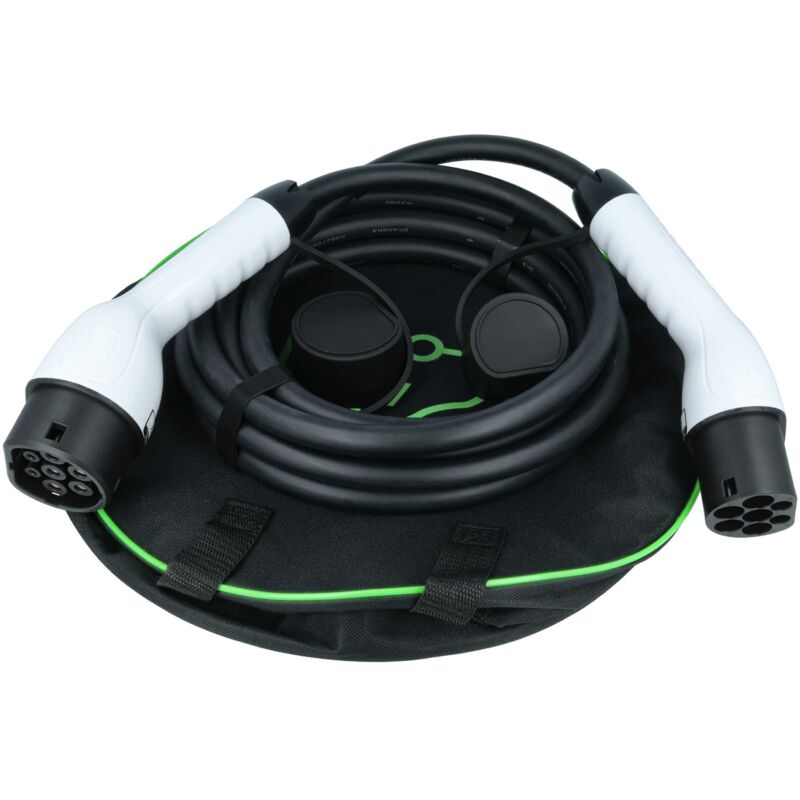 Vhbw - Charging Cable Type 2-Type 2 compatible with Alfa Romeo Tonale Electric Car - Connector Cable, 3-Phase, 32 a, 22 kW, 5 m