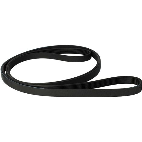 vhbw Cinghia trapezoidale compatibile con AEG WMT6232, WMT6232021, WMT6262, WTL4100, WTL4110, WTL4110DC, WTL4110SI asciugatrice - 197,5 cm nero